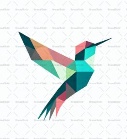 Geometrischer Kolibri